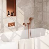BRAUER Copper Edition mitigeur thermostatique encastrable - set de boutons 04 - cuivre brossé PVD
