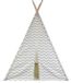 Bandits & Angels Tipi Tent - Indian Retro Groen
