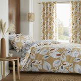 INGA LEAF GOLD beddengoedset 250 x 200 + 2 (50 x 80)