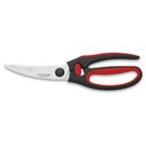 3 Claveles 00444 keukenschaar 240 mm Zwart, Rood, Roestvrijstaal Gevogelte