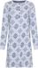 Rebelle Nachthemd Snowy Sparkles Katoen Grijs/Blauw Maat 36
