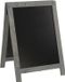Securit® Nature Klein bestratingspaneel van beukenhout, Nature Grey, 85 cm