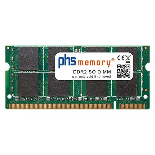 PHS-memory 2GB RAM geheugen geschikt voor HP Pavilion dv6353ca DDR2 SO DIMM