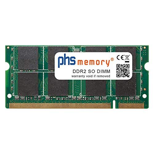 PHS-memory 2GB RAM geheugen voor HP Pavilion dv6353ca DDR2 SO DIMM