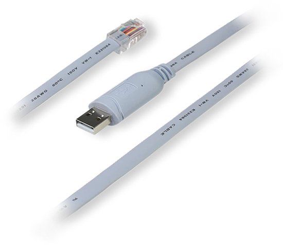 Teltonika PR2UR18M Kabel RJ-45 USB 2.0 Type-A Grijs 1.8m