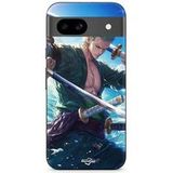 Google Pixel 8a Hoesje One Piece Roronoa Zoro zwaard manga anime Maniacase