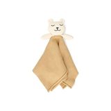 Doudou, coton GOTS, tricoté, petit ours