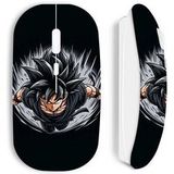Dragon Ball Black Goku Witte draadloze muis