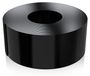 Bordure de jardin flexible en PE 10m x 10cm en noir
