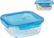 BORMIOLI ROCCO Frigoverre Evolution Blauw Dek 18x14x8cm Vierkant (set van 8)