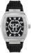 Philipp Plein The Hexagon Phantom PWPUA0524 Horloge - Siliconen - Zwart - Ø 43 mm