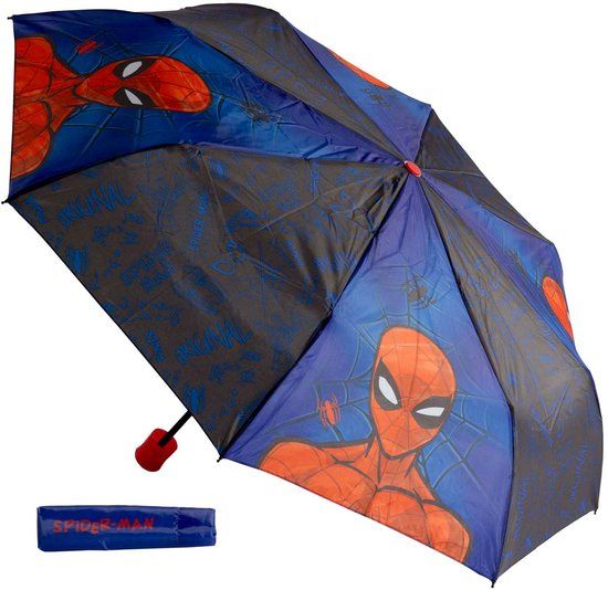 Undercover Spider-Man Kinderparaplu 94cm Meerkleurig