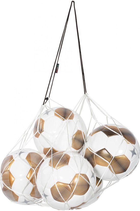 Stanno Ballennet voor 5 ballen - Wit - Polyester