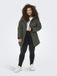 ONLY CARMAKOMA - CARMAASTRICHT SOFTSHELL PARKA WEH OTW - Meisjes - Gewatteerde jas - Polyester/Elastaan - Lang - Peat - M-46/48