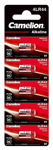 Camelion 12050544 - Camera speciale batterijen zonder kwik AG13/4LR44 met 6 volt, 5 stuks, capaciteit 150 mAh, voor verschillende apparaat- en consumenteneisen