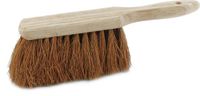 Sorex Houten stoffer - 28 cm - kokosvezel - voor binnen en buiten - handveger - vegen