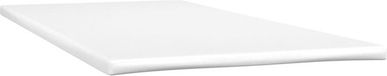 vidaXL Matrastopper 90x220x5 cm Wit Koudschuim