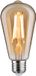 Paulmann 1879 Filament 230 V 3-Step-Dim LED-kolf Rustika E27 3 Step Dim 470lm 6W 1800K dimbaar Goud