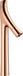 Hansgrohe Zweigriff-Waschtischarmatur, Modell 240 Axor Starck Organic A, 124 mm, ohne Ablaufgarnitur, poliertes Gold