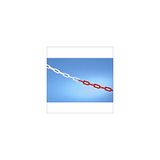 MOTTEZ LBXB333SBCRG ketting, 25 m, wit/rood