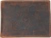 Greenburry Vintage Animal Billfold Portemonnee Heren Leer Bruin