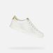 GEOX JAYSEN Sneakers - BLANC/OR - Taille 38