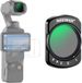 NEEWER Variabel ND-filter, compatibel met DJI Osmo Pocket 4 & 3, magnetisch verstelbaar ND2-32 (1-5 stops), incl. 2 LCD-schermbeschermers, actiecamera-accessoire FL-50