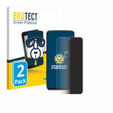 BROTECT - privacy screenprotector voor Oukitel C68 Plus - Folie Beschermfolie Blauwlichtfilter 2 Stuks
