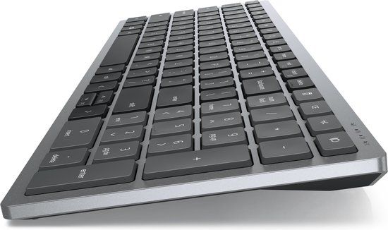 DELL KM7120W - Draadloos toetsenbord en muis - AZERTY - Belgisch - Grijs/Titanium