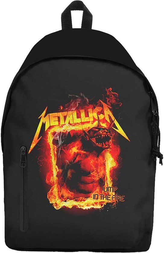 Metallica Graphic Daypack - Jump In The Fire Unisex Rugtas - Polyester - Standaard