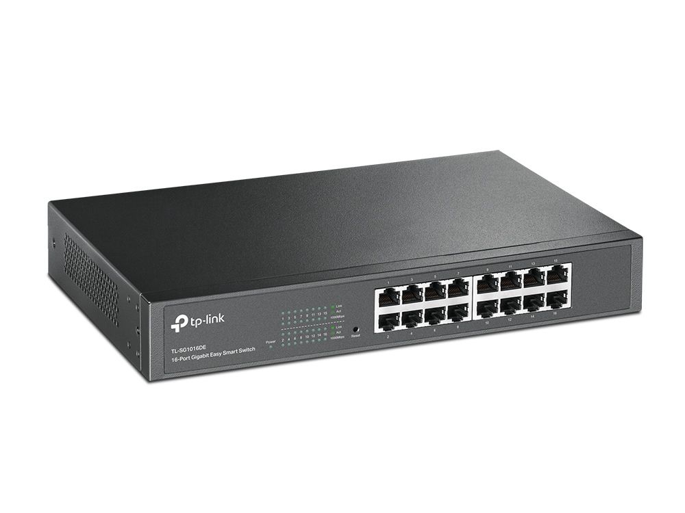 TP-Link TL-SG1016DE - 16-poorts Gigabit Ethernet L2 Managed Switch