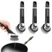 Set de 3 brosses à vaisselle rechargeables avec distributeur de savon