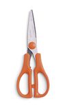 Excelsa Rainbow multifunctionele schaar van roestvrij staal, oranje, 19 x 8,5 x 1,5 cm