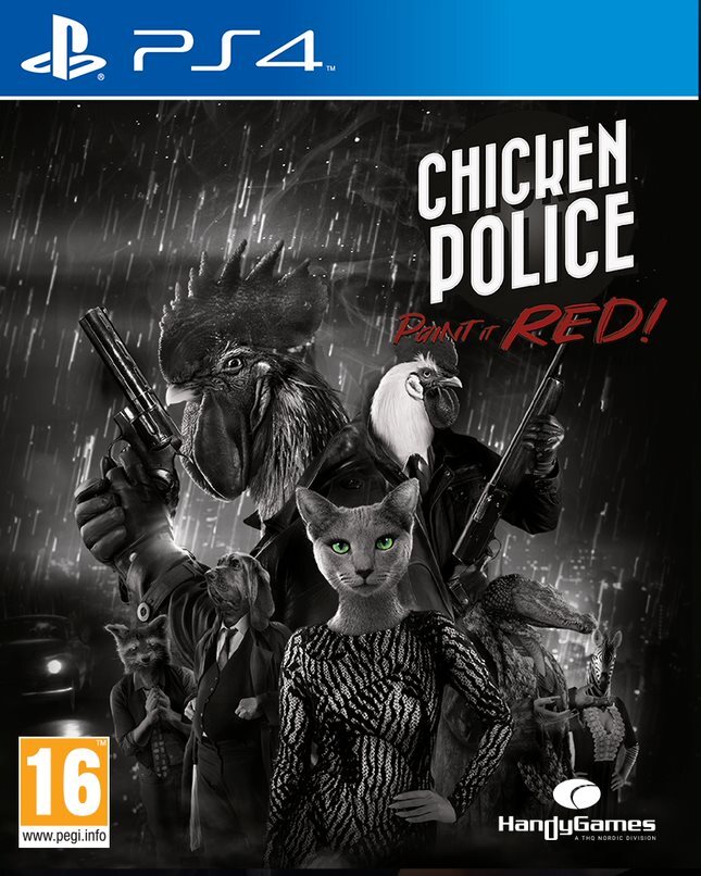 THQ Chicken Police: Paint it Red! PlayStation 4