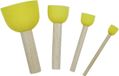 ZAHN Pinceau Éponge Mousse Pinceau 4 pièces