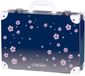 Schneiders schooltas accessoires Case Blue Bloom donkerblauw