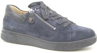 Hartjes SOPHIE SHOE - Wijdte H - Blauw - Suède - Rubber - Veters/Ritssluiting - Maat 40