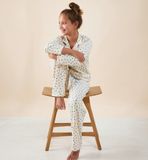 Little Label - Pyjama - Meisjes - 110/116 - Off White