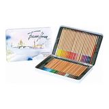 White Nights Russian aquarelpotloden, set van 48 in een metalen etui