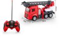 Pompiers avec une échelle