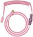 GLORIOUS Premium Spiraalkabel Pixel Pink Custom Kabel Formaat
