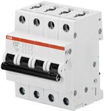 ABB 10 kA Automaat 4 polig B kar 16A