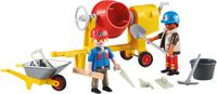 Playmobil - 6339 - 2 arbeiders met betonmolen