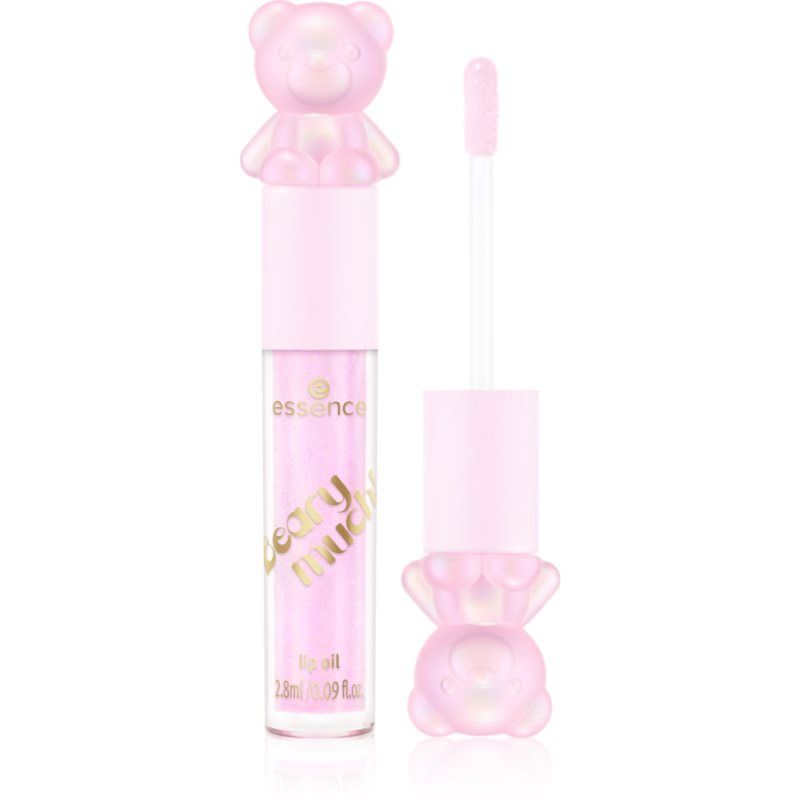 Essence Beary Much! Lipolie, Met Oliën, Glitterig (2.8Ml)
