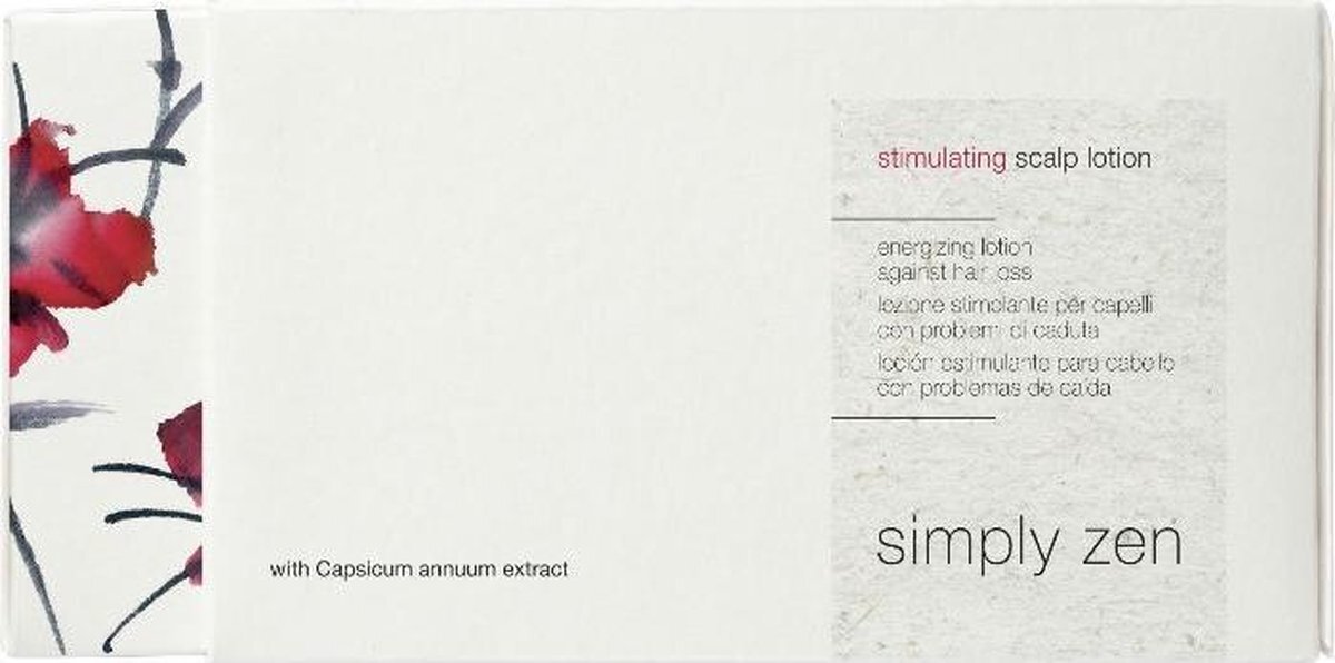 Simply Zen stimulating scalp lotion 8 ampullen à 6 ml