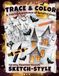 TRACE & COLOR: Spooky Haunted Houses: A High‑Detail Tracing Book for Older Teens & Adults