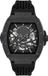 Philipp Plein The $Keleton Frosted PWJFA1125 Horloge - Siliconen - Zwart - Ø 44 mm