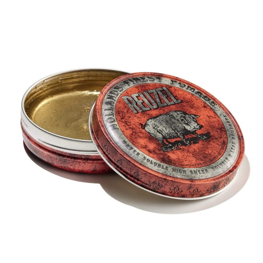 Reuzel Pomade Red - 340g - High Sheen - Strong Hold