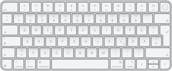 Apple Magic Keyboard Touch ID – QWERTZ Duits – Wit