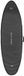 Ocean & Earth Double Compact Hypa Shortboard 6'4'' housse de surf noir